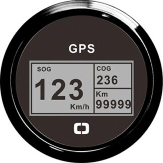 Osculati 27.781.02 Log Con Bussola E Totalizzatore Gps Nero/Nera strumentazione motore