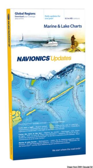 Osculati 29.080.10 Navionics Updates cartografia per gps
