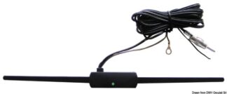 Osculati 29.128.16 Antenna Am/Fm Baffo antenne amfm
