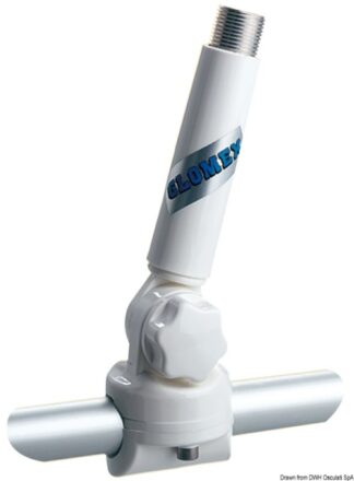 Osculati 29.147.00 Base Snodata Con Prolunga Glomex basi ed accessori per antenne vhf e radar