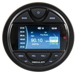 Osculati 29.530.02 Radio Da Cruscotto - Fm/Dab/Ros autoradio barca fm bluetooth usb mp3