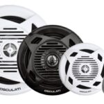 Osculati 29.741.05 Coppia Di Casse A Doppio Cono 5,25'' 2X40 W Bianche casse altoparlanti stereo impermeabili