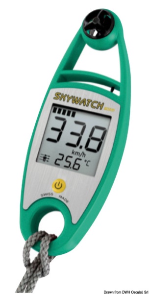 Osculati 29.801.15 Anemometro Portatile Skywatch Wind anemometri portatili weather flow skywatch