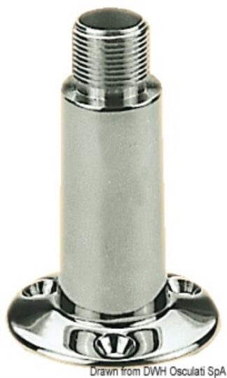 Osculati 29.862.35 Basetta Inox Per Gps/Vhf basi ed accessori per antenne vhf e radar
