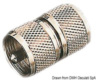 Osculati 29.903.60 Doppia Connessione Maschio basi ed accessori per antenne vhf e radar