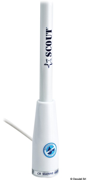 Osculati 29.910.00 Antenna Cb Scout Ks-7B In Fibra Di Vetro antenna cb scout ks 7b in fibra di vetro