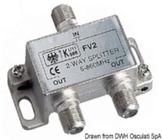 Osculati 29.925.05 Sdoppiatore Glomex antenne tv digitali terrestri omni direzionali e direttive glomex