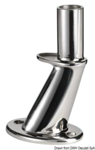 Osculati 29.927.01 Base Inox Glomex 126 Mm antenne tv digitali terrestri omni direzionali e direttive glomex