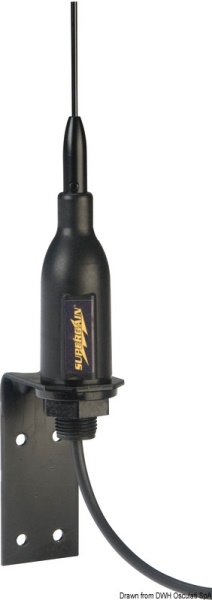 Osculati 29.985.02 Antenna Vhf Glomex Task antenna vhf supergain by glomex