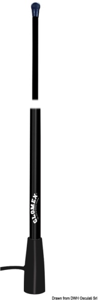 Osculati 29.996.06 Antenna Vhf Glomex Ra400/Bk antenne vhf e cb