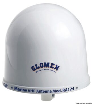 Osculati 29.996.08 Glomex Antenna Vhf Ra124 antenne vhf e cb