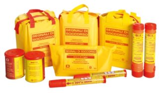 Osculati 30.230.01 Kit Soccorso Entro 3 Miglia (Articolo Soggetto A Eco-Contributo Co.Ge.Pir) segnali di soccorso