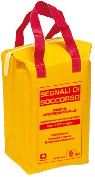 Osculati 30.231.02 Kit Soccorso Pesca Entro 20 Miglia (Articolo Soggetto A Eco-Contributo Co.Ge.Pir) razzi e segnali di soccorso