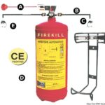 Osculati 31.519.16 Estintore Firekill Con Pressostato 6 Kg impianti antincendio