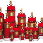 Osculati 31.610.10 Estintore Automatico/Manuale Gas 8 Kg estintori fissi fireboy ad agente pulito con attivazione manuale automatica