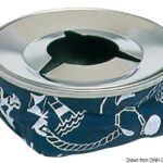 Osculati 32.507.00Bl Posacenere Acciaio Inox Blu posacenere