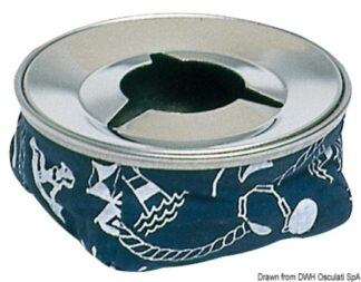 Osculati 32.507.00Bl Posacenere Acciaio Inox Blu posacenere