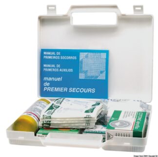 Osculati 32.916.01 Cassetta Pronto Soccorso Francia Entro 6 Miglia cassette e kit di pronto soccorso braccialetti anti nausea
