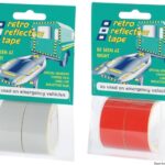 Osculati 33.110.00Ro Nastro Adesivo Riflettente Rosso (2 Rotoli Da 25 Mm X 2,5 M) boe e gavitelli