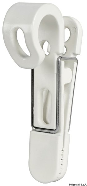 Osculati 34.358.00 Clip Fissaggio Scatto 22/28 Mm ganci e clip porta remi ed usi vari