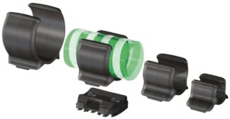 Osculati 34.360.20 Clip Ferma Oggetti Tru Design 20-27 Mm 5 Pz. ganci e clip porta remi ed usi vari