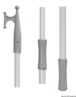 Osculati 34.458.80 Gancio Accosto Telescopico Color Bianco ganci daccosto telescopici