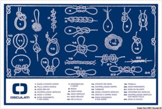 Osculati 35.452.91 Tabella Adesiva Nodi tabelle segnaletiche