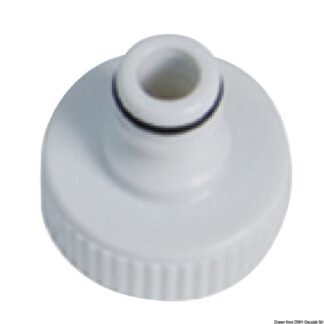 Osculati 36.189.03 Portagomma Filetto 1" accessori di pulizia spazzole tubi lavaggio ed accessori