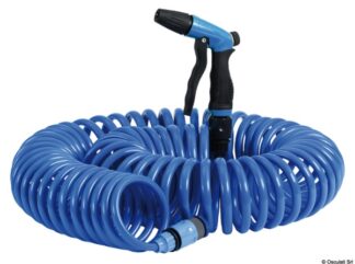Osculati 36.464.40 Tubo Acqua Spiralato 40' accessori di pulizia spazzole tubi lavaggio ed accessori