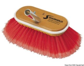 Osculati 36.965.00 Spazzolone 6" Fibre Morbide E Medie Rosse materiale shurhold per pulizia della barca