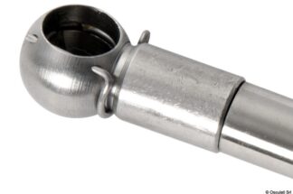 Osculati 38.020.25 Testina Inox Sfera 10 Mm molle a gas per apertura portelli cofani motore ecc