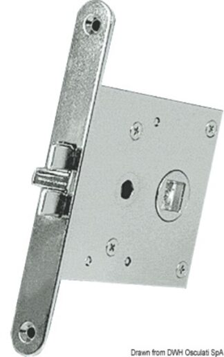 Osculati 38.131.47 Serratura Incasso Ottone Cromato serrature per porte