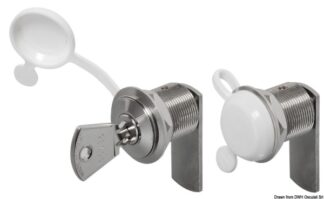 Osculati 38.131.83 Serratura A Cilindro 30 Mm chiusure e serrature a tavella