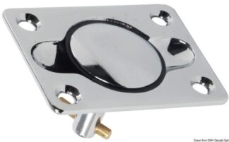 Osculati 38.144.00 Alzapaglioli A Pomolo 65X50mm alzapaglioli maniglie fermagavoni