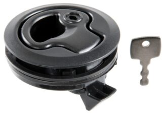 Osculati 38.147.21 Alzapagliolo Nylon Nero chiusure a spinta