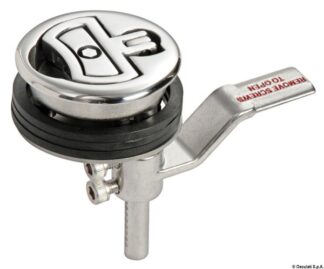 Osculati 38.152.41 Alzapagliolo Inox+Serr. Ø 60 chiusure a tavella lift and turn