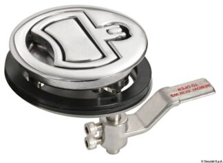 Osculati 38.152.60 Alzapagliolo Inox No Serr. Ø90 chiusure a tavella lift and turn