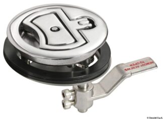 Osculati 38.152.61 Alzapagliolo Inox+Serr. Ø90 chiusure a tavella lift and turn