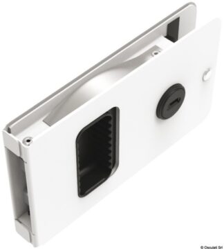 Osculati 38.172.04 Chiusura Flush Per Porte Ingresso Bianco Standard chiusura flush per porte dingresso
