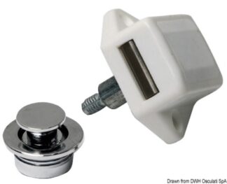 Osculati 38.182.09 Pulsante Ott.Cr 16 Mm mini scrocchetti a pulsante