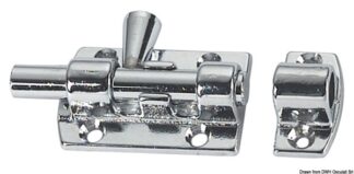 Osculati 38.188.20 Catenacciolo Ott. Cr. Mm 90 catenaccioli per porte ed antine