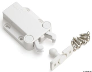 Osculati 38.199.02 Scrocco A Contatto Flottante Non Magnetico Bianco scrocco a contatto non magnetico con scontro flottante sugatsune