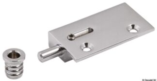 Osculati 38.395.01 Cerniera A Spillo Dx + Sx In Ottone Cm 18 X 35 cerniere a spillo montaggio laterale