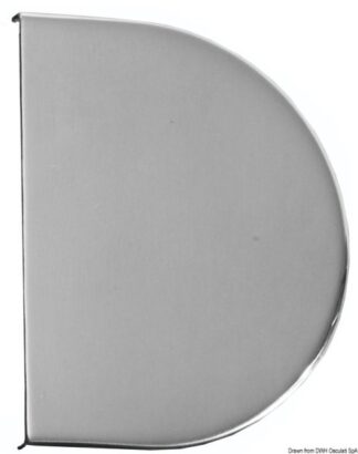 Osculati 38.441.10 Copricerniera Inox cerniere spessore 2 mm