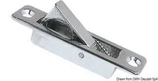 Osculati 38.510.33 Alzapagliolo A Ribalta 83 X 21 Con Viti alzapaglioli maniglie fermagavoni