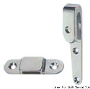 Osculati 38.570.00 Gancio Scaletta Ot.Cr. cerniere in ottone