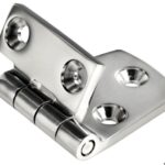 Osculati 38.831.02 Cerniera Inox Mm 57X38 Rovesciata cerniere spessore 5 mm