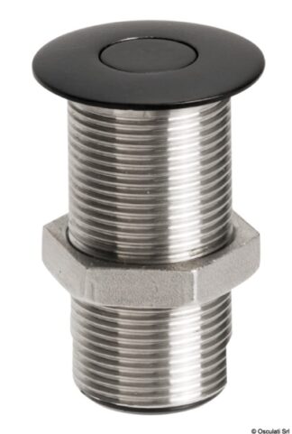 Osculati 39.840.60 Attacco Rapid Lock Base Nero accessori per parabordo