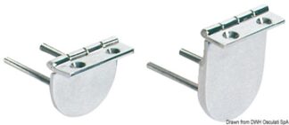 Osculati 38.863.26 Cerniera Inox 103X65 cerniere spessore 4 mm