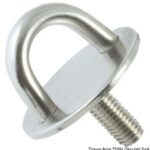 Osculati 39.325.02 Piastrina Con Prigioniero 8 Mm anelli e golfari